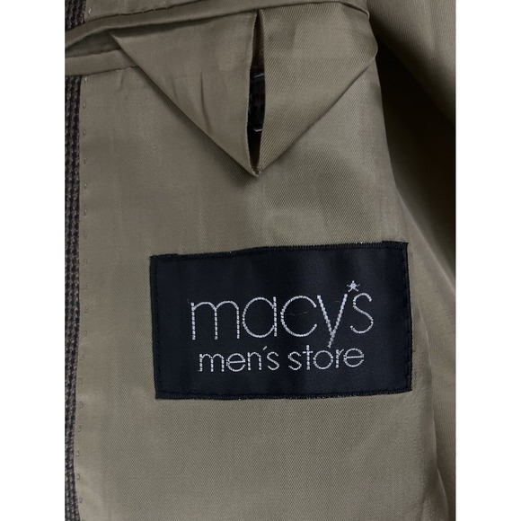 Lauren Ralph Lauren Blazer Mens‎ 44L Brown Wool Sport Coat Jacket Tweed Classic - Picture 3 of 8